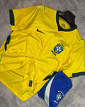 Brazil Home 2025-26 Jersey Set