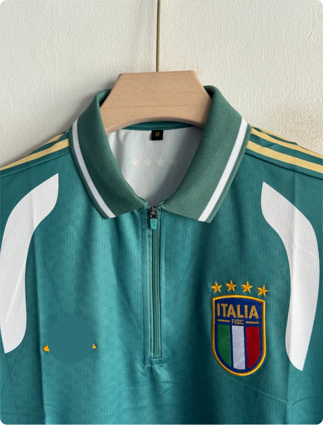 ITALY 2026 TIRO POLO EMBROIDERY PREMIUM