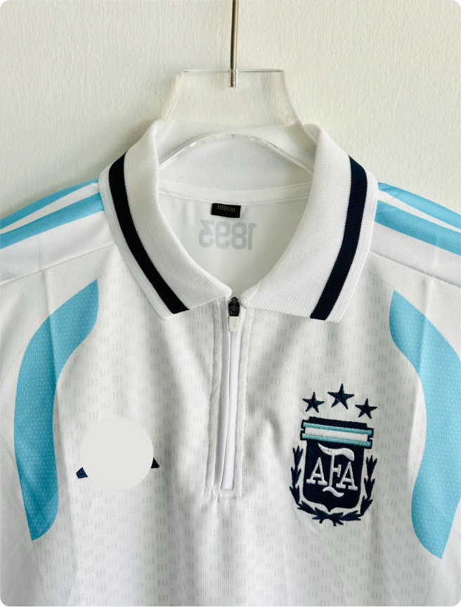 ARGENTINA 2026 TRAINING KIT MESSI POLO EMBROIDERY PREMIUM