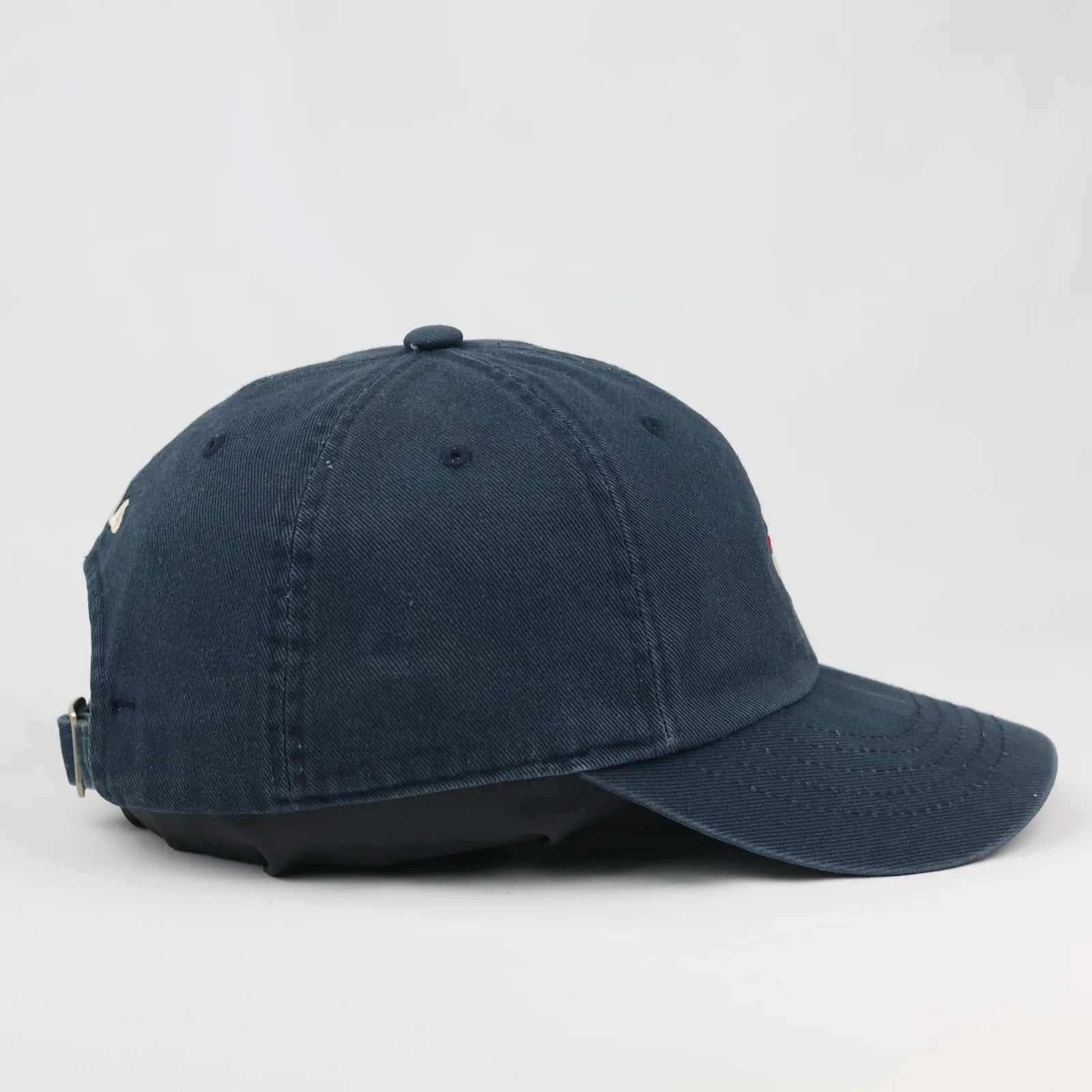 Thrifted Fila Embroidered Navy Cap | Adjustable Strapback