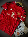 Manchester United Home 2025-26 Jersey Set
