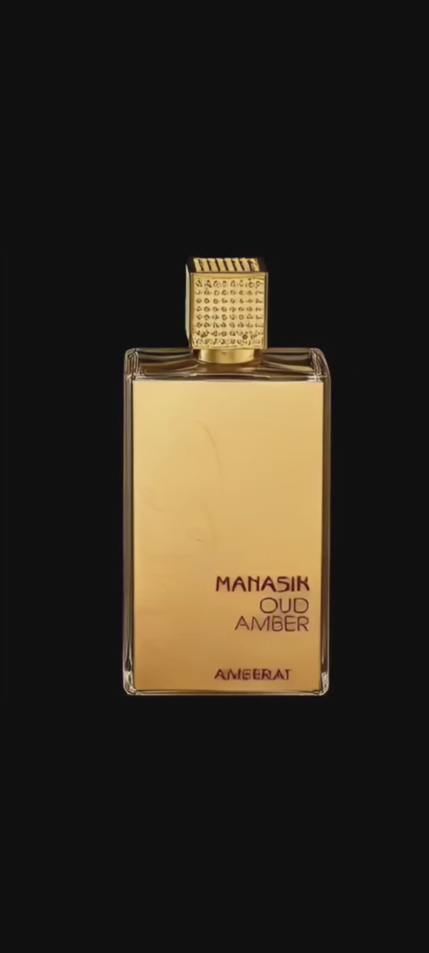 Manasik Oud Amber Ameerat Eau De Parfum – Luxury Long Lasting Unisex Oud & Amber Perfume | 100ml