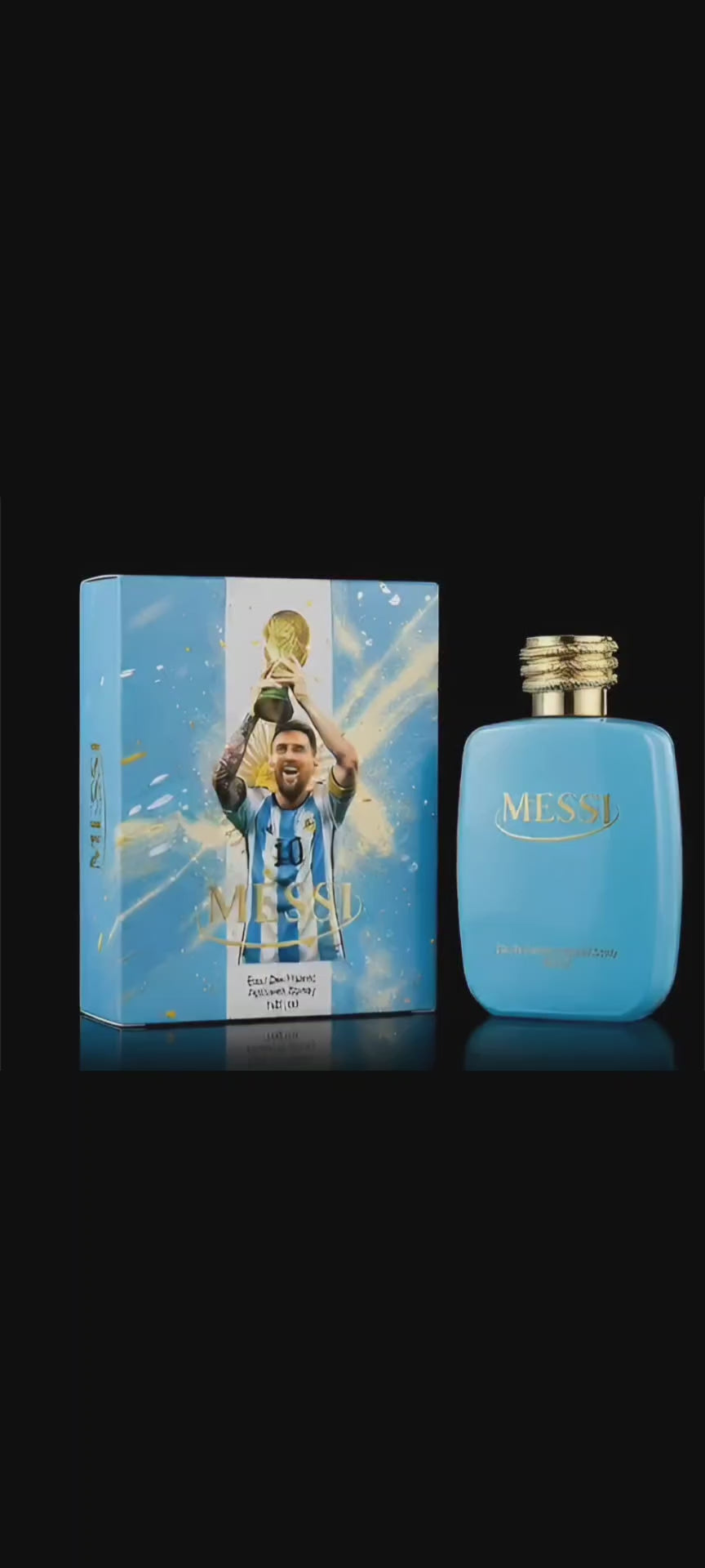 Messi Eau De Parfum – Long Lasting Men's Perfume | Fresh Citrus & Woody Fragrance | 100ml