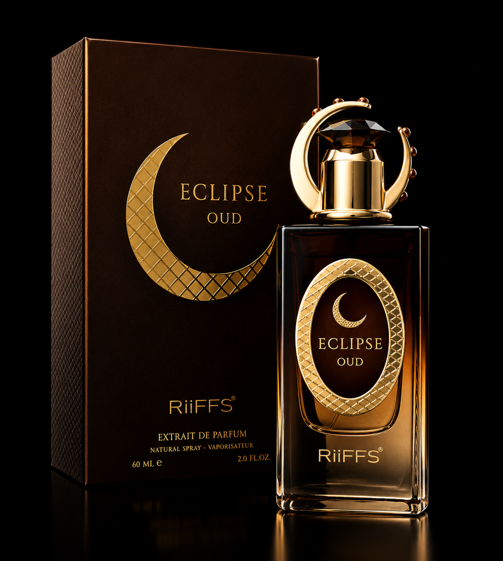 Riiffs Eclipse Oud Extrait De Parfum – 60ml | Luxury Long Lasting Unisex Oud Perfume