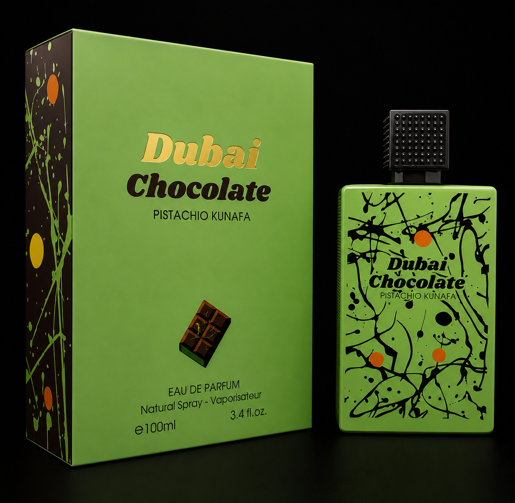 Dubai Chocolate Men/Women Cologne Eau De Parfume with Coffee,Vanilla,Caramel,Amberwood & Cardamom Notes Perfume for Men/Women 3.4 Fl Oz