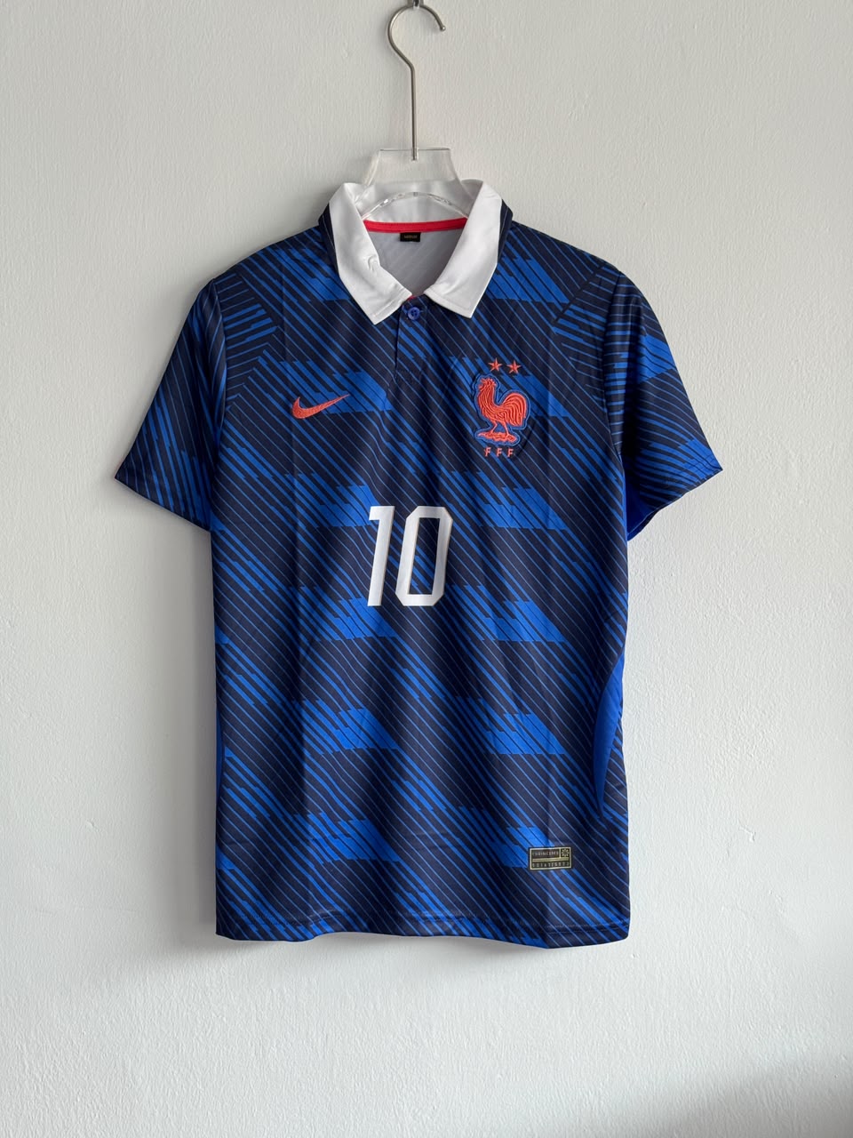 FRANCE 2026 HOME KIT MBAPPE POLO EMBROIDERY