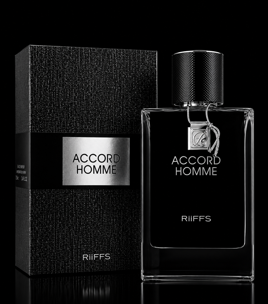 Riiffs Accord Homme Eau De Parfum for Men – 100ml | Long Lasting Woody Aromatic EDP
