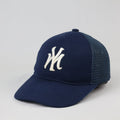 Thrifted Navy Mesh Snapback Cap | Adjustable Size 56-58cm
