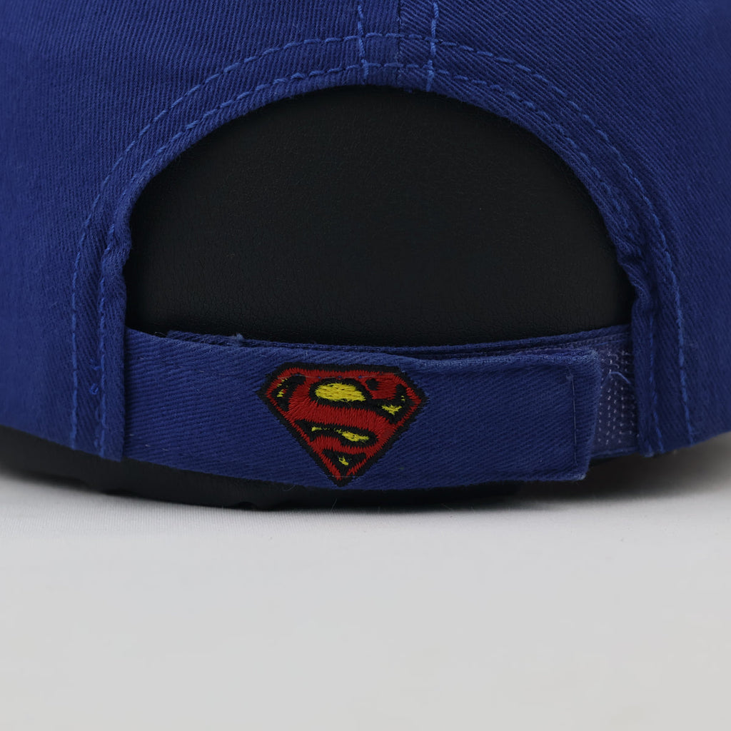 Vintage Warner Bros Superman Blue Sport Cap - DC Comics Dad Hat