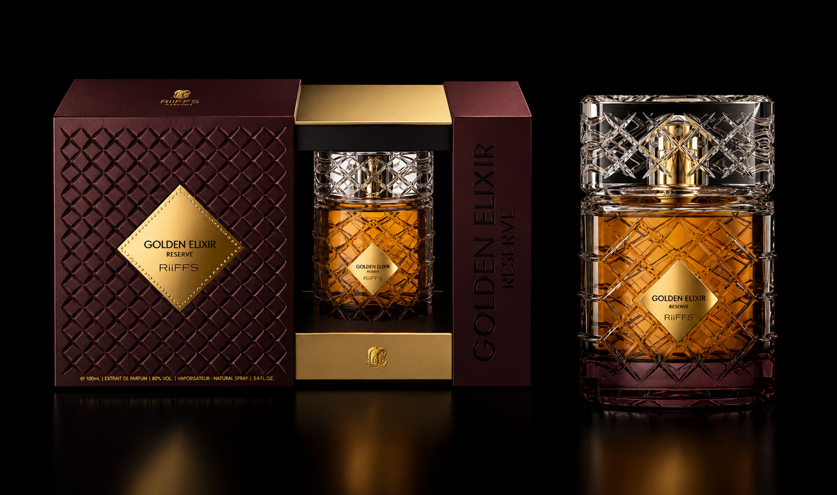 Golden Elixir Reserve Eau De Parfum | Luxury Long-Lasting Unisex Perfume | 100ml