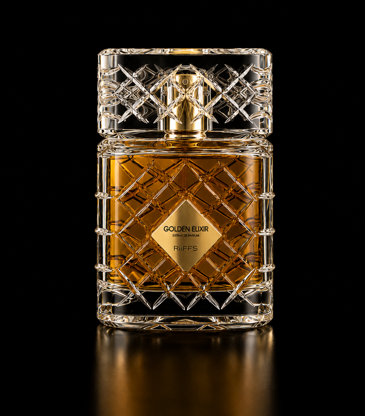 Golden Elixir Extrait De Parfum | Luxury Long-Lasting Unisex Perfume | 100ml