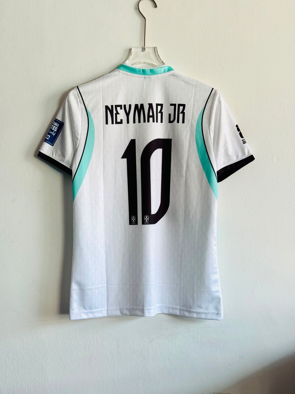 BRAZIL 2026 WHITE KIT NEYMER EMBROIDERY PREMIUM