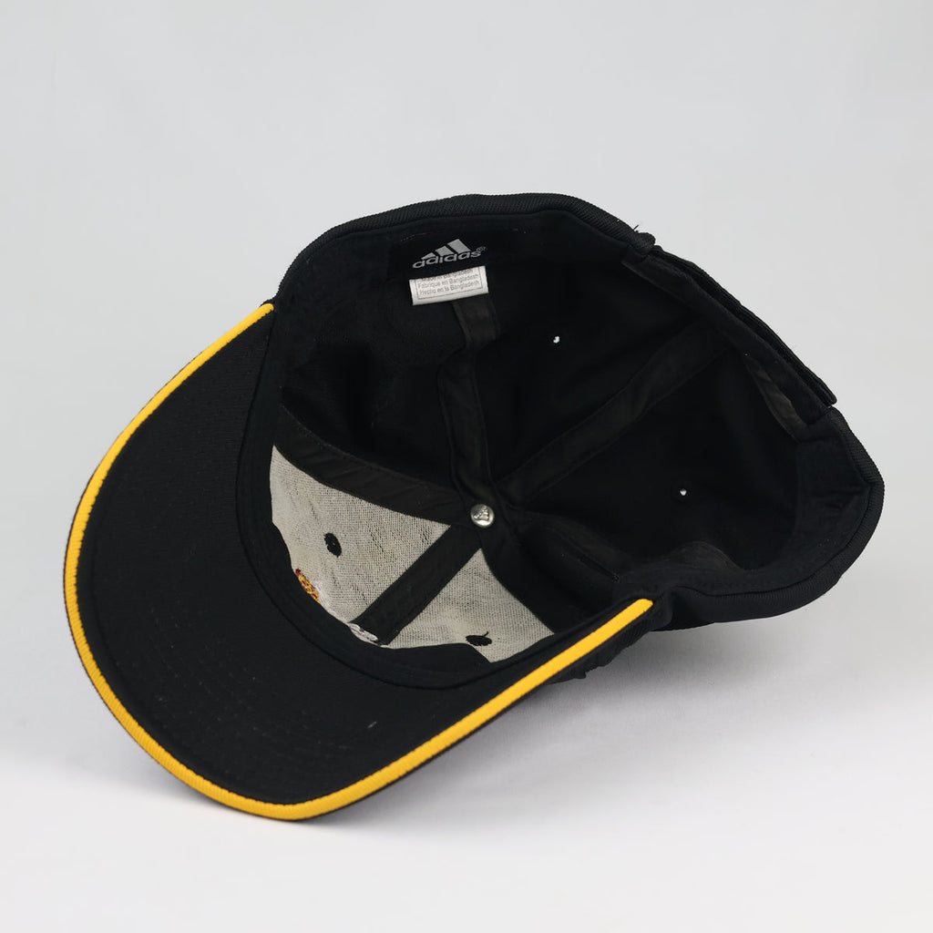 Vintage Adidas NBA China Games Ball Cap - Black & Yellow Strapback