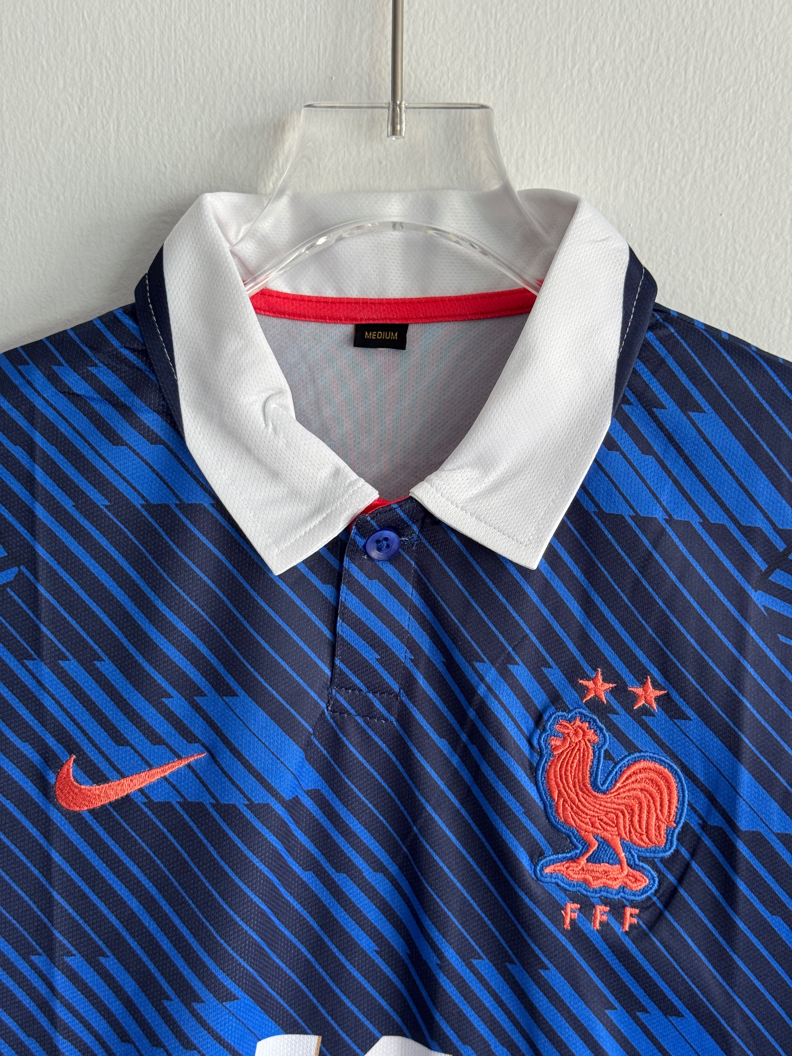 FRANCE 2026 HOME KIT MBAPPE POLO EMBROIDERY
