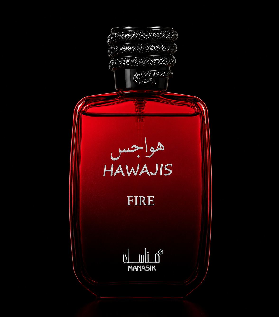 Hawajis Fire Eau De Parfum by Manasik – Long Lasting Unisex Perfume | Warm Spicy & Woody Fragrance | 100ml