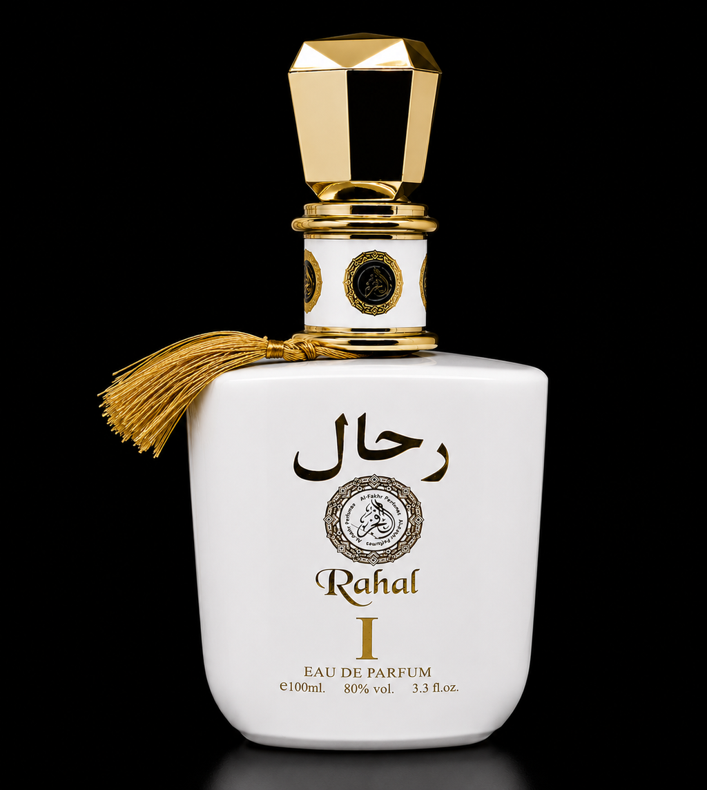 Rahal Long Lasting, 100ml Men's Liquid Perfume, Oud, Aromatic & Sweet, Soothing Fragrance - Floral Rahal Long Lasting, 100ml Men's Liquid Perfume, Oud.